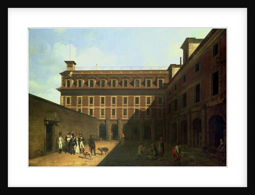The Prison des Madelonnettes by Louis Leopold Boilly