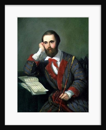 Portrait of a Man, presumed to be Charles Gounod by Louis Leopold Boilly