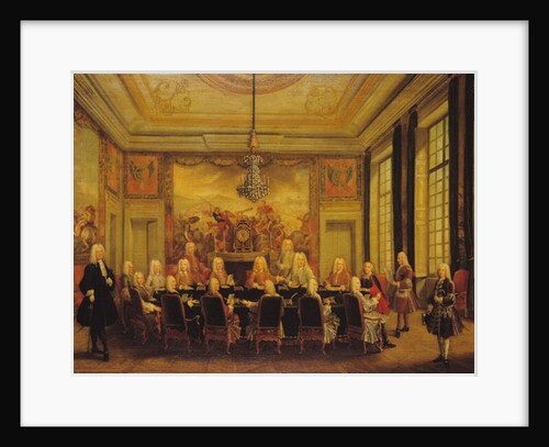 The Council of Regency for the Minority of Louis XV , 16th September 1715 by French School