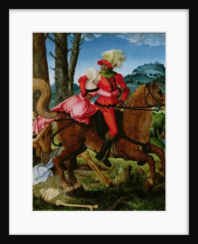 The Knight, the Young Girl and Death by Hans Baldung Grien