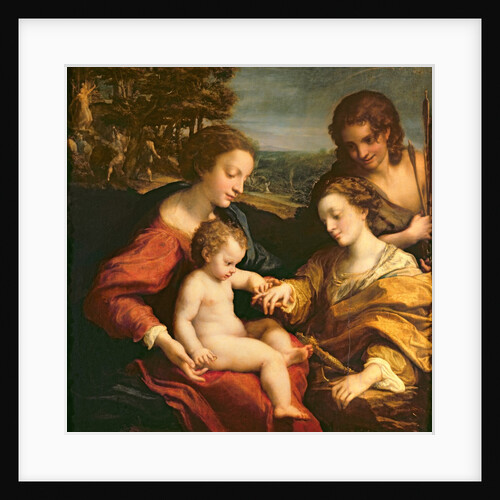 The Mystic Marriage of St. Catherine of Alexandria, c.1526-27 by Correggio