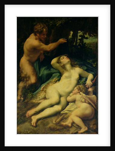 Venus, Satyr and Cupid, 1528 by Correggio