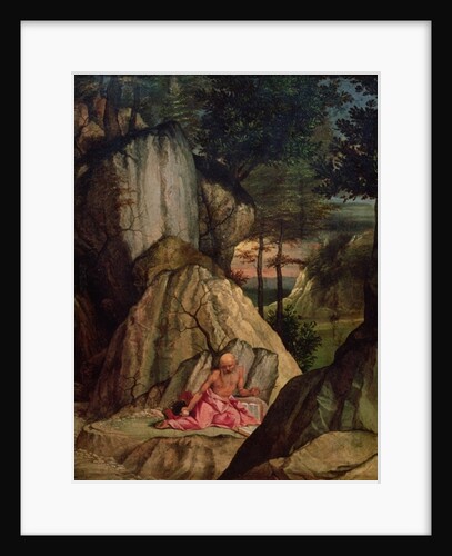 St. Jerome Meditating in the Desert, 1506 by Lorenzo Lotto