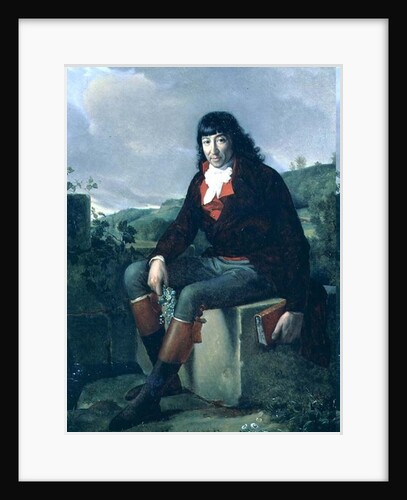 Portrait of Louis Marie de La Revelliere-Lepeaux after a portrait by Francois Gerard by Gerard van Spaendonck