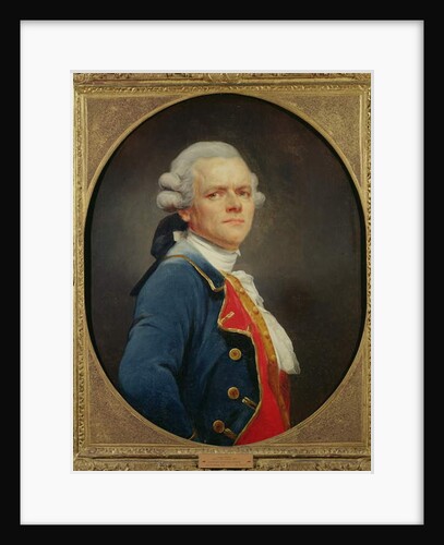 Self Portrait as a Naval Officer by Joseph Ducreux