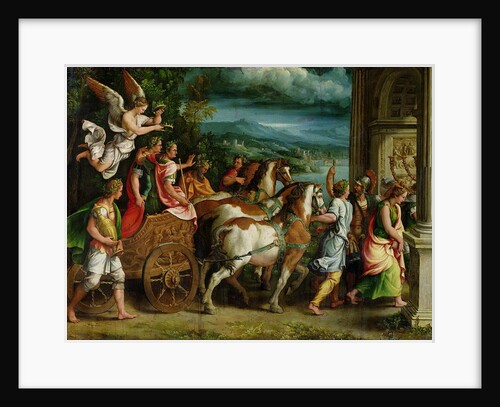 The Triumph of Titus and Vespasian, c.1537 by Giulio Romano