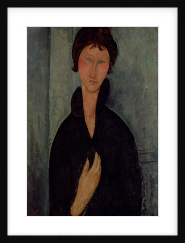 Woman with Blue Eyes, c.1918 by Amedeo Modigliani