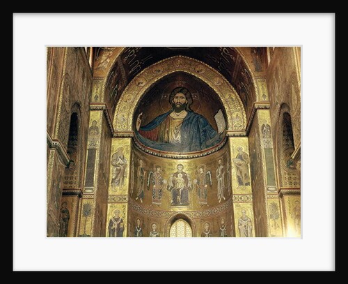 Christ Pantocrator; Virgin and Child with Angels and Apostles by School Italian