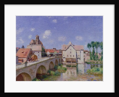 The Bridge at Moret, 1893 by Alfred Sisley