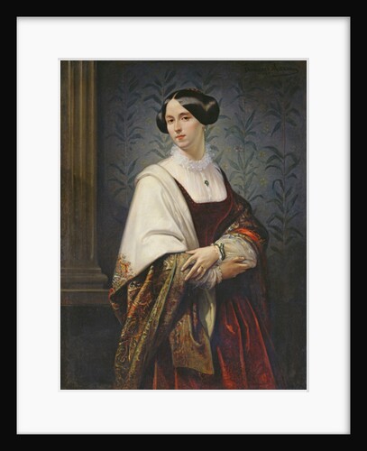 Portrait of a Woman, 1853 by Benedict Masson