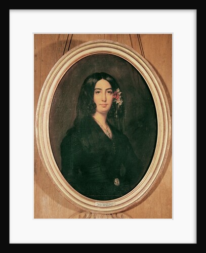 George Sand, 1832 by Auguste Charpentier