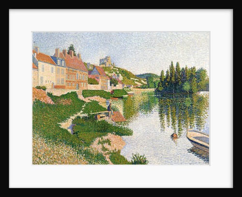 The River Bank, Petit-Andely, 1886 by Paul Signac