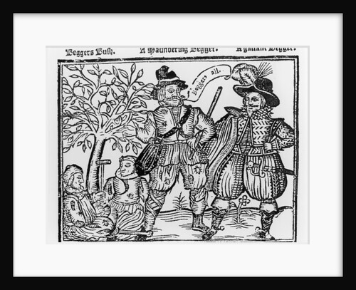 Beggars All: Beggars Bush, a Wandering Beggar and a Gallant Beggar by English School