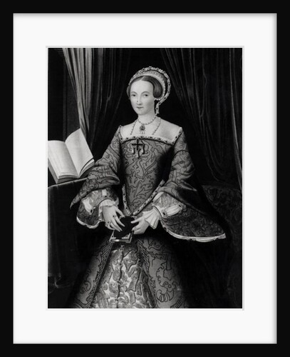 Portrait of Elizabeth I when Princess c.1546 by Flemish School