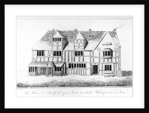 The House in Stratford-upon-Avon in which Shakespeare was Born by R. Greene