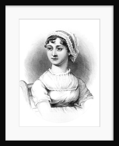 Portrait of Jane Austen by English School