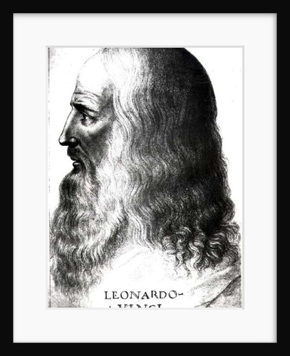 Portrait of Leonardo da Vinci by Italian School