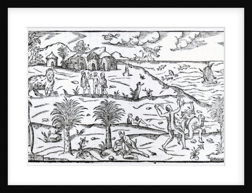 America by French School