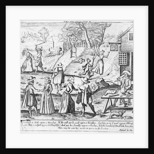 A New Year's Gift for Shrews, pub. by Edward Lee, c.1620 by C. Terill