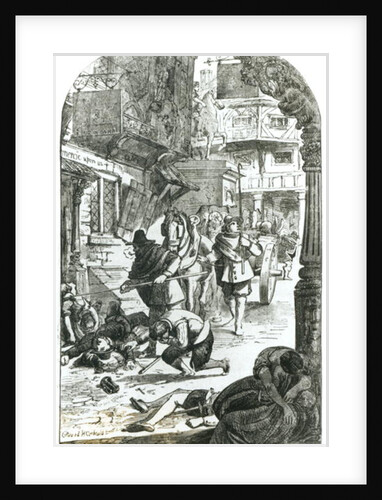 The Great Plague of London in 1665 by Edward Henry Corbould