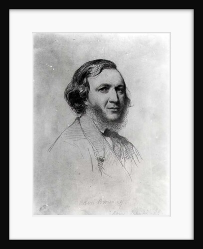 Portrait of Robert Browning by Field Talfourd