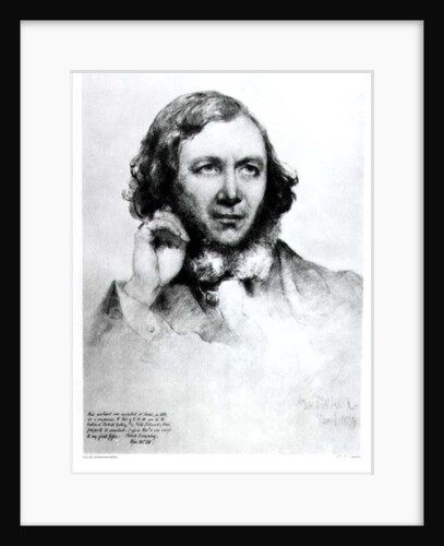 Portrait of Robert Browning 1859 by Field Talfourd