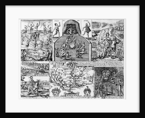 A description of part of the adventures of Cap. Smith in Virginia by English School