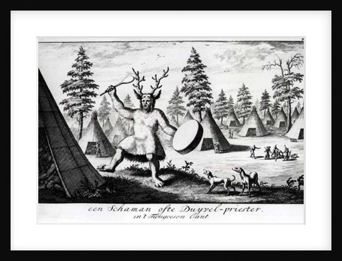 Native American Shaman by Dutch School