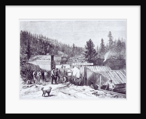 The Indian War, Deadwood City, Black Hills of Dakota by American School