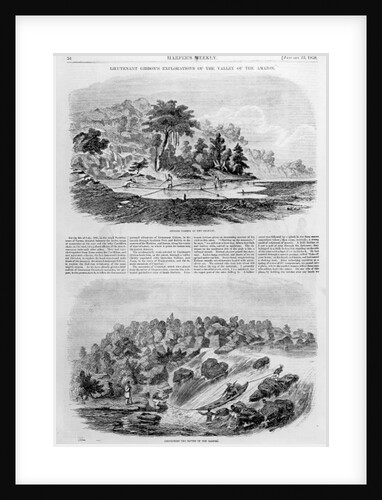 Lieutenant Gibbon's Explorations of the Valley of the Amazon by American School