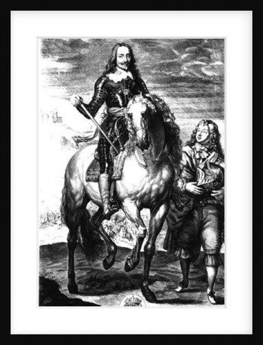 Equestrian portrait of Charles I by Anthony van Dyck