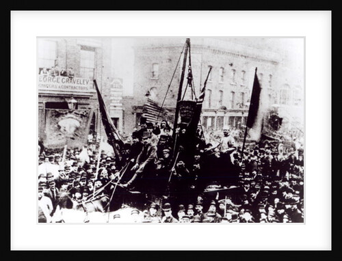 London Dock Strike, 1889 by English Photographer