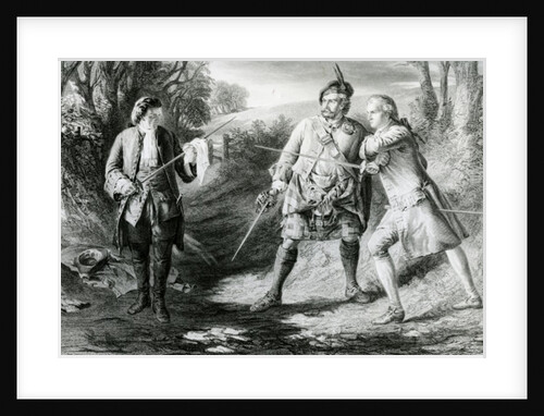 Rob Roy Parting Duellists Rashleigh and Francis Osbaldistone by James Blake McDonald