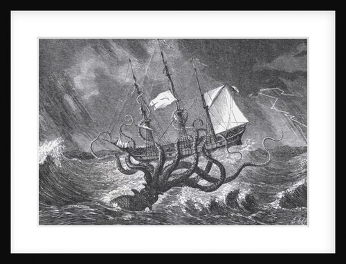 The Kraken, as Seen by the Eye of Imagination, 1887 by Edward Etherington