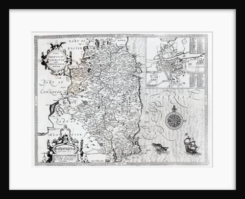 The County of Leinster with the City of Dublin Described by John Speed