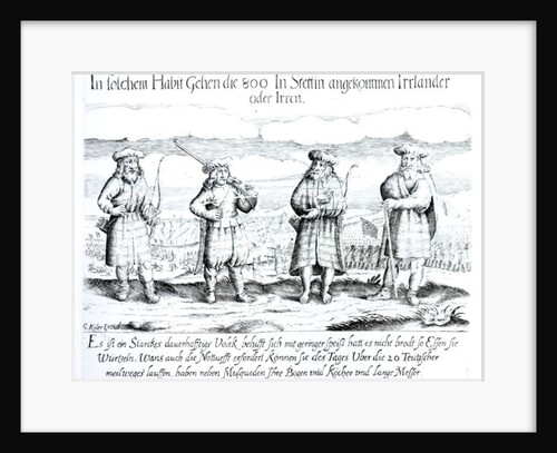 In Such Attire did 800 Irishmen Arrive in Stettin by Georg Koler