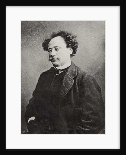 Alexandre Dumas Fils by French Photographer