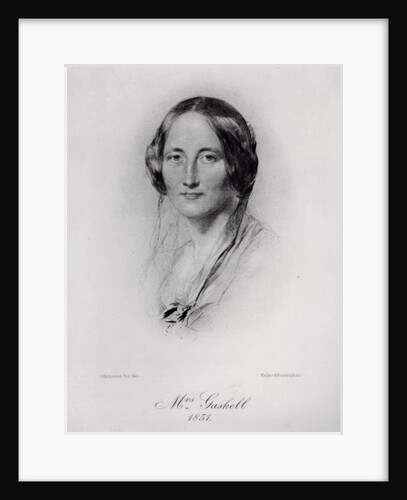 Elizabeth Cleghorn Gaskell by George Richmond