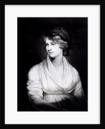 Portrait of Mary Wollstonecraft Godwin Author of a Vindication of the Rights of Woman by John Opie