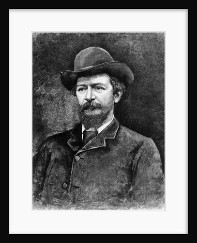 Algernon Charles Swinburne, engraved from a photograph by Elliott & Fry Studio