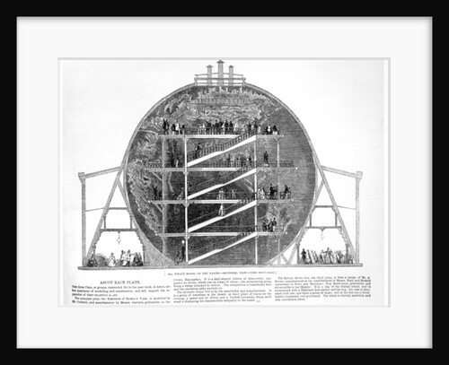 Wyld's Model of the Earth, 1851 by English School