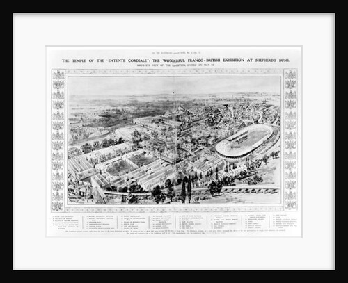 The Temple of the 'Entente Cordiale': The Wonderful Franco-British Exhibition at Shepherd's Bush by Melton Prior