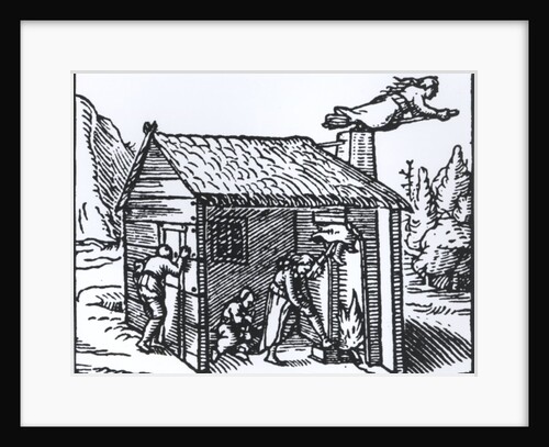 Interior of a Witch's House, 1579 by English School