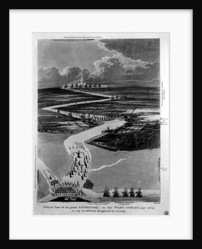 Pictural Plan of the Grand Expedition in the West Scheldt by Captain Cockburn