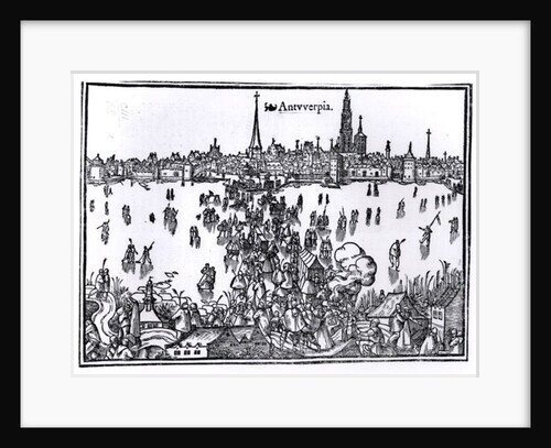 View of Antwerp by Flemish School
