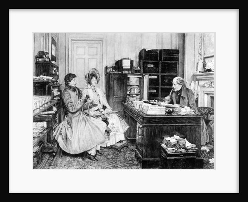 In the Solicitor's Office by Walter Dendy Sadler
