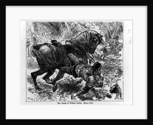 The Death of William Rufus by English School