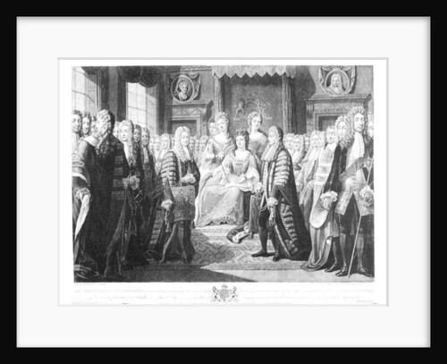 he Articles of the Union Presented by the Commissioners to Queen Anne, 170 by Johann Gerhard Huck