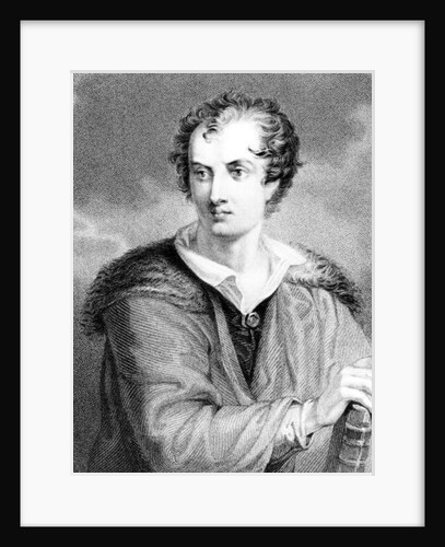 Portrait of George Gordon, 6th Lord Byron of Rochdale by English School