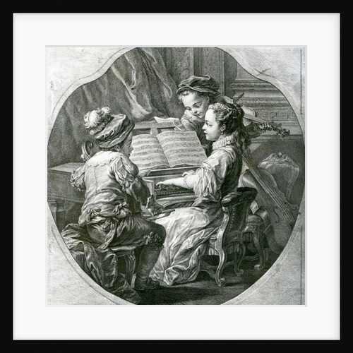 An allegory of Music, La Musique, 1756 by Louis Michel Van Loo